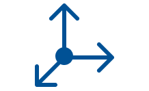 Three-axis vibration analysis detecting imbalance, misalignment, looseness, and bearing faults.