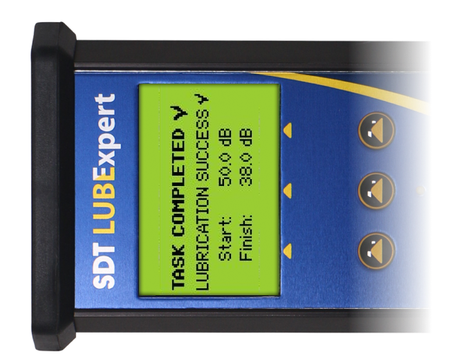 SDT LUBExpert handheld ultrasound lubrication management device