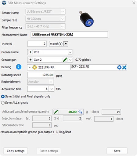 Measurement Point Setup 1